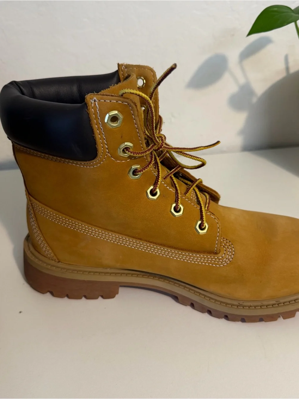 Timberland Shoes 6 Inch Premium Juniors Wheat/Brown Boots Women’s 8 (Men’s 6.5)